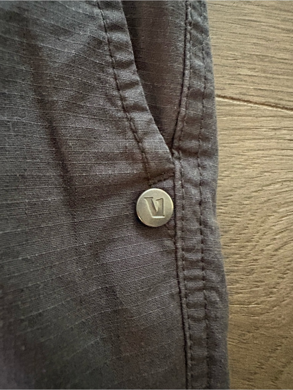 Vuori Charcoal Ripstop Drawstring Pants - Picture 5 of 11